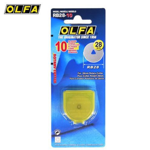Dao OLFA lưỡi tròn RB28-10 (10 lưỡi dao)