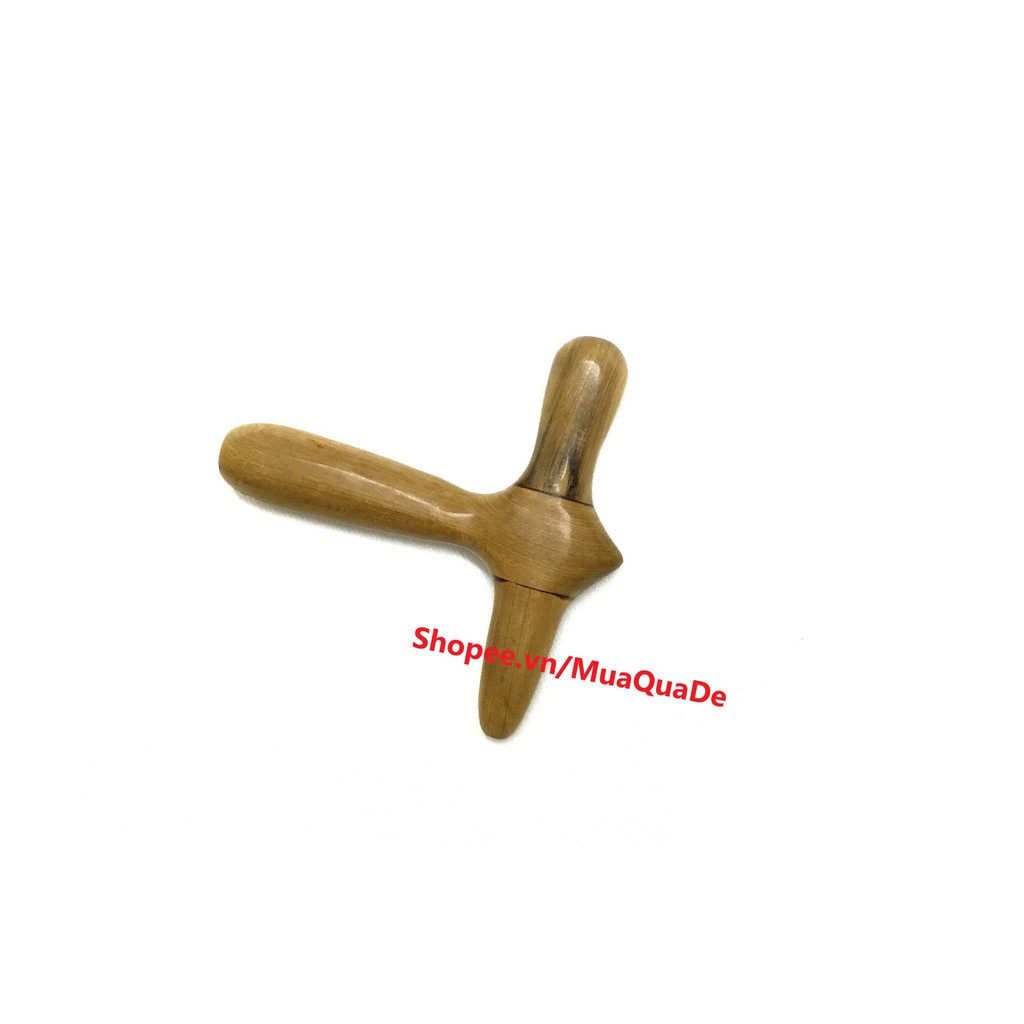 Dụng Cụ Bấm Huyệt - Chữ Thập Gỗ