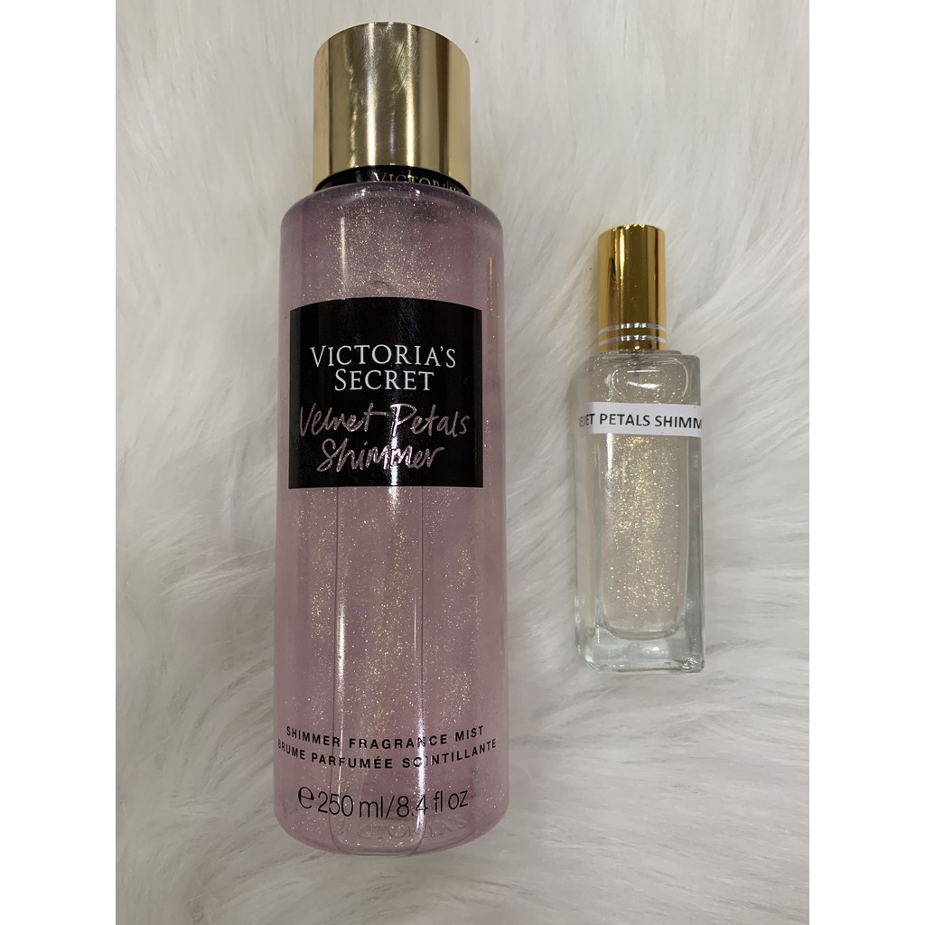 [ 20 ml] Xịt Thơm Nước Hoa Toàn Thân Victoria’s Secret Velvet Petals  Shimmer Fragrance Mist