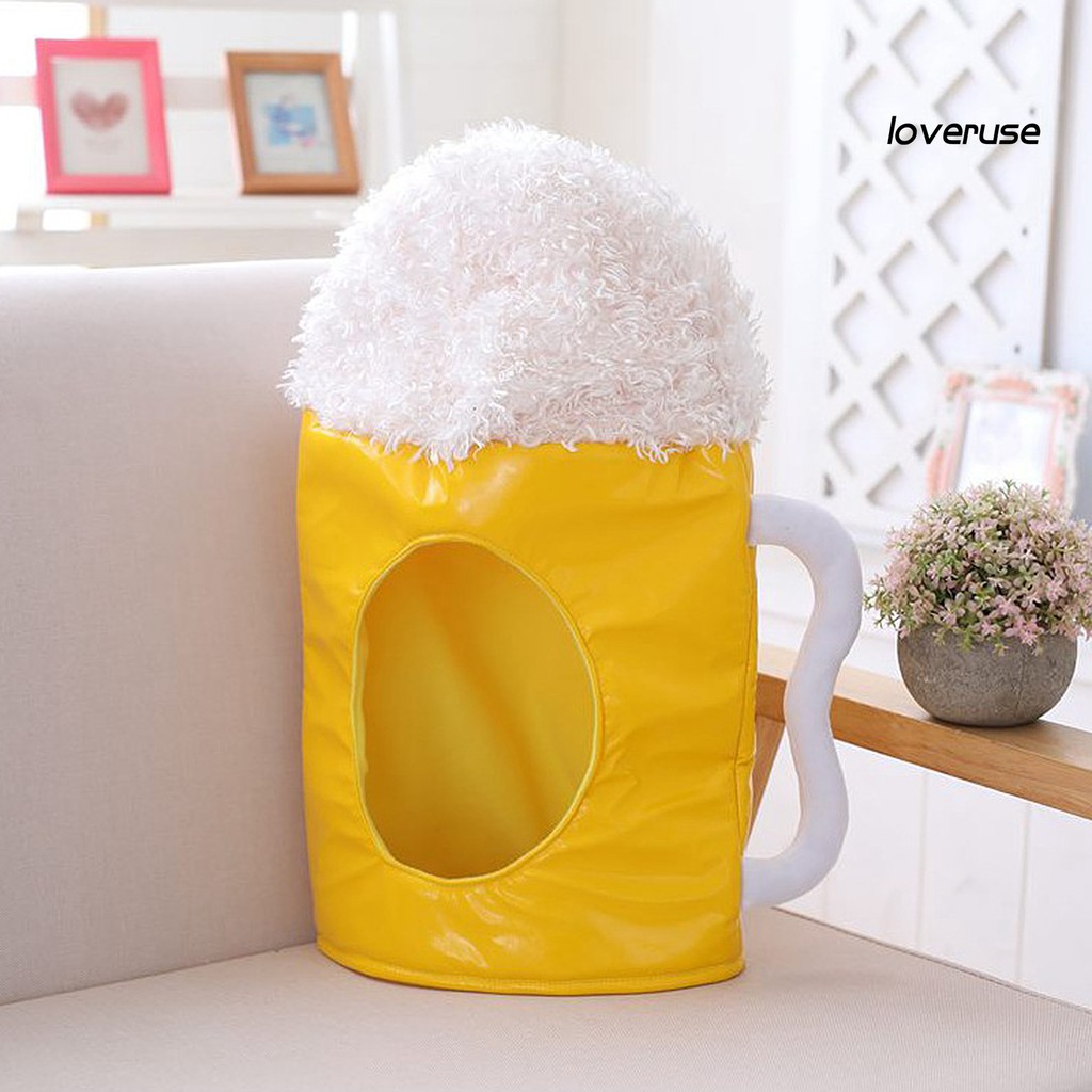 Mũ Trùm Đầu Hình Ly Bia Độc Đáo Vui Nhộn