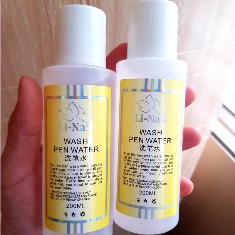 Nước rửa cọ, ủ phá gel, nước lau gel Li- nail