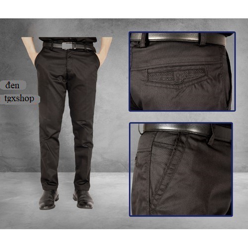 Quần Kaki Nam Trung Niên Ống Suông Cao Cấp Nhiều Màu [FREESHIP 150K] | BigBuy360 - bigbuy360.vn