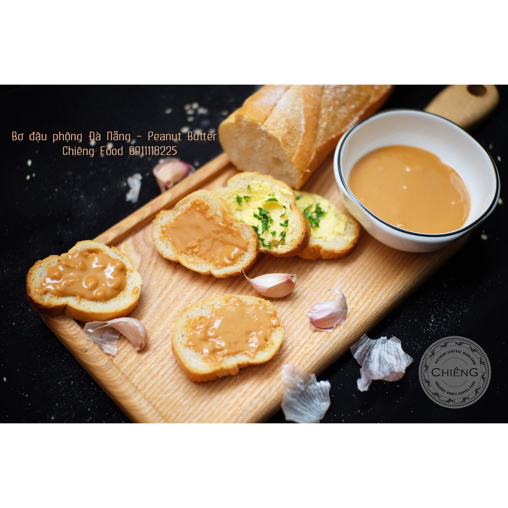 Combo 2 - 1 Bơ đậu phộng + 1 Bơ mè - Bơ đậu phộng không đường, ăn kiêng - Bơ mè không đường ăn kiêng  - 500g/220g