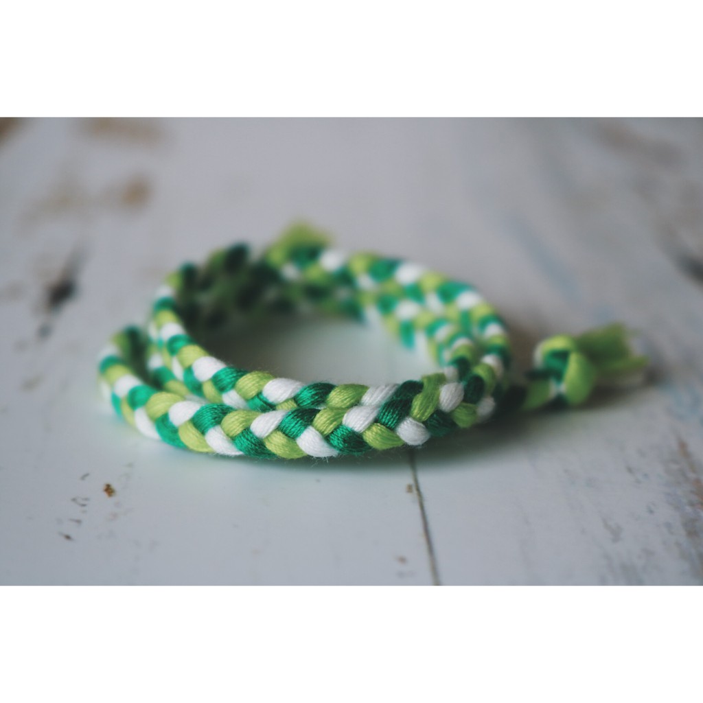 Vòng tay, Vòng chân handmade cuộn - Mẫu từ Trái qua Phải