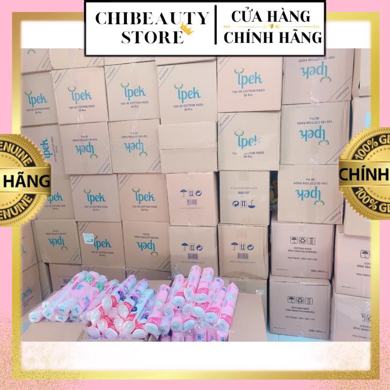 Bông tẩy trang cotton Ipek Klasik 150 miếng