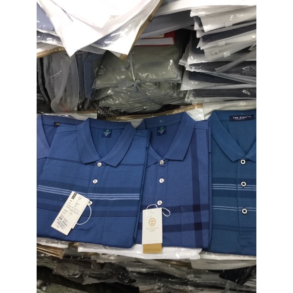 Áo thun polo Nam suông nhiều mẫu ngắn tay