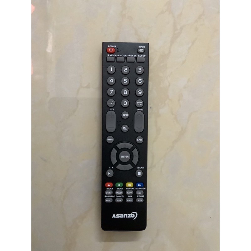 Remote Điều khiển tivi led Asanzo