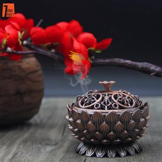 Khay đốt hương trầm hình hoa sen tạo mùi hương