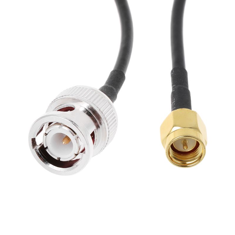 【3C】Dây cáp chuyển đổi BNC Male sang SMA Male Plug RG174 Coaxial