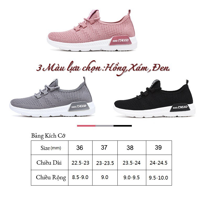 Giày Thể Thao Nữ , Giày Sneaker Nữ H5 Chất Đẹp Êm Chân Độn Đế Tăng Chiều Cao Màu Đen Hồng Xám Bạc Thiết Kế Nổi Bật