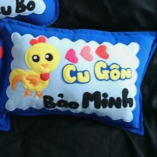 Gối handmade gà con Bảo Minh