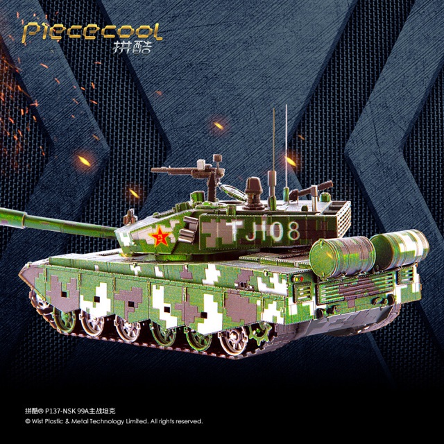 📌 Mô hình lắp ghép kim loại 3d Xe Tank T-99A