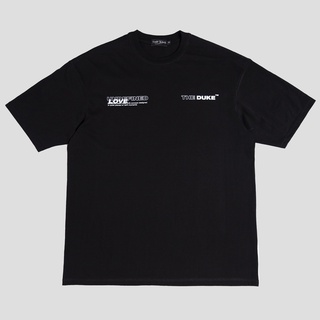 Áo phông đen duke "undefined love" 100% cotton