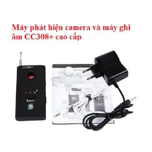 Máy phát hiện camera quay lén, nghe lén CC308+