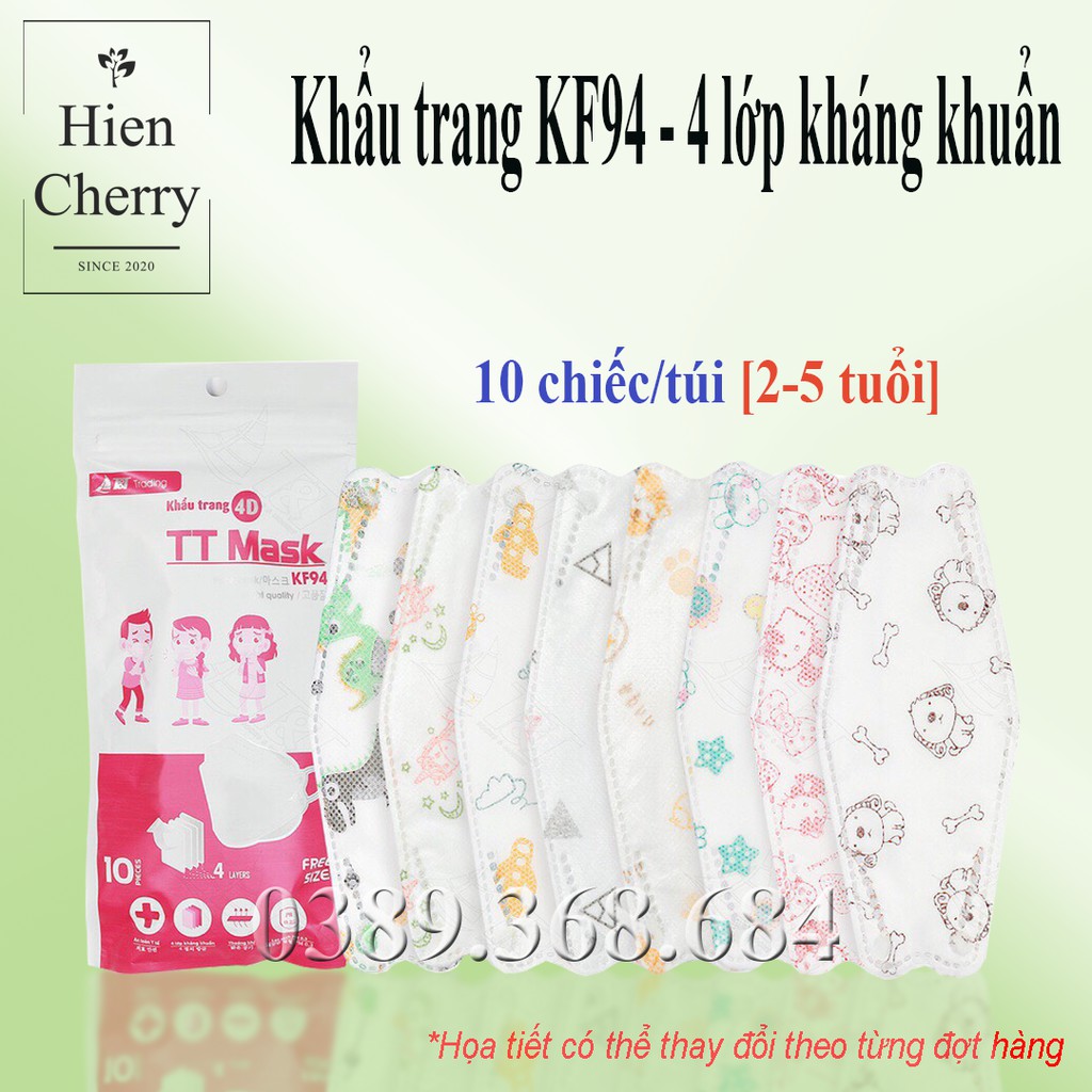[Chính hãng] Khẩu trang KF94 - 4 lớp kháng khuẩn - Công nghệ Hàn Quốc | BigBuy360 - bigbuy360.vn