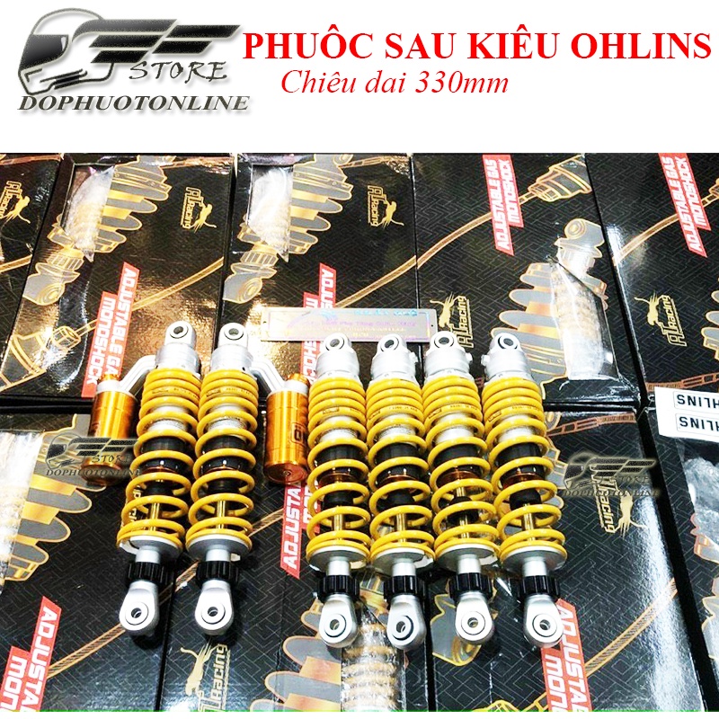 Phuộc Kiểu Ohlins Cho Wave Dream 330mm &lt;TOPGEAR&gt;