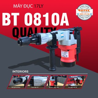 Máy đục bê tông btec 1300w