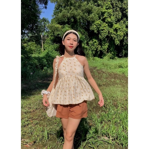 Set Áo Muslin Yên Chi & Váy/Quần Linen - Drézup Boutique