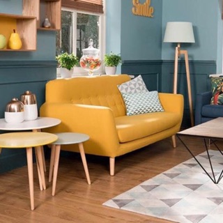 Iceberg Sofa màu vàng nghệ