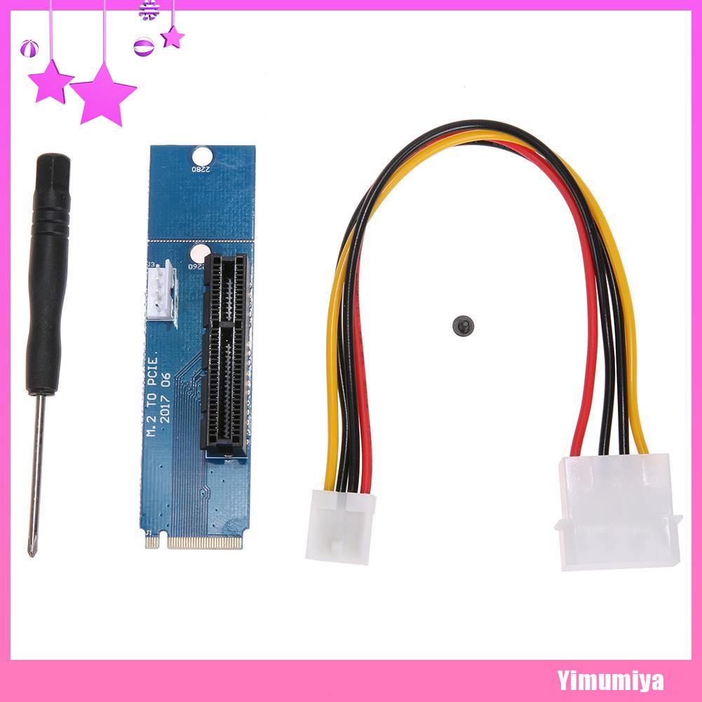 Cáp Chuyển Đổi M.2 Ngff Ssd Sang Pci-E 4x Màu Xanh Dương | BigBuy360 - bigbuy360.vn