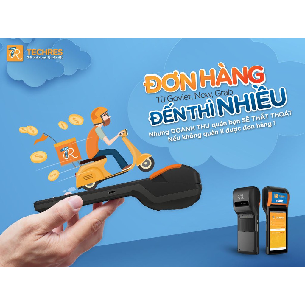 MÁY POS BÁN HÀNG CẦM TAY SUNMI V2 | BigBuy360 - bigbuy360.vn