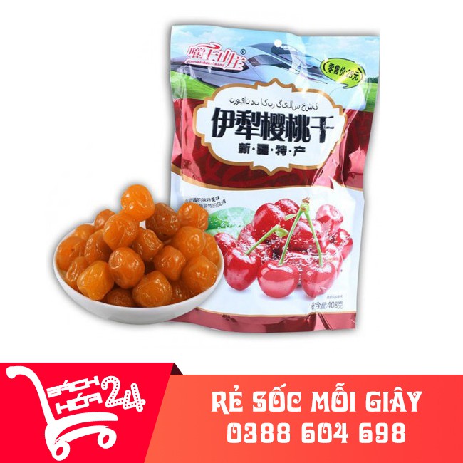 Ô mai Cherry sấy khô ngọt ngào 408g