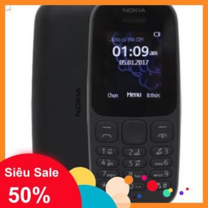 Điện thoại Nokia 105 1 sim - Hàng chính hãng - Bảo hành 12 tháng