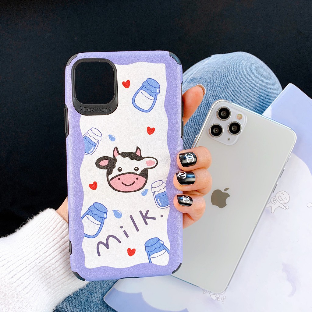 [ OPPO ] Ốp Lưng Da IMD Milk Happy - R088 | BigBuy360 - bigbuy360.vn