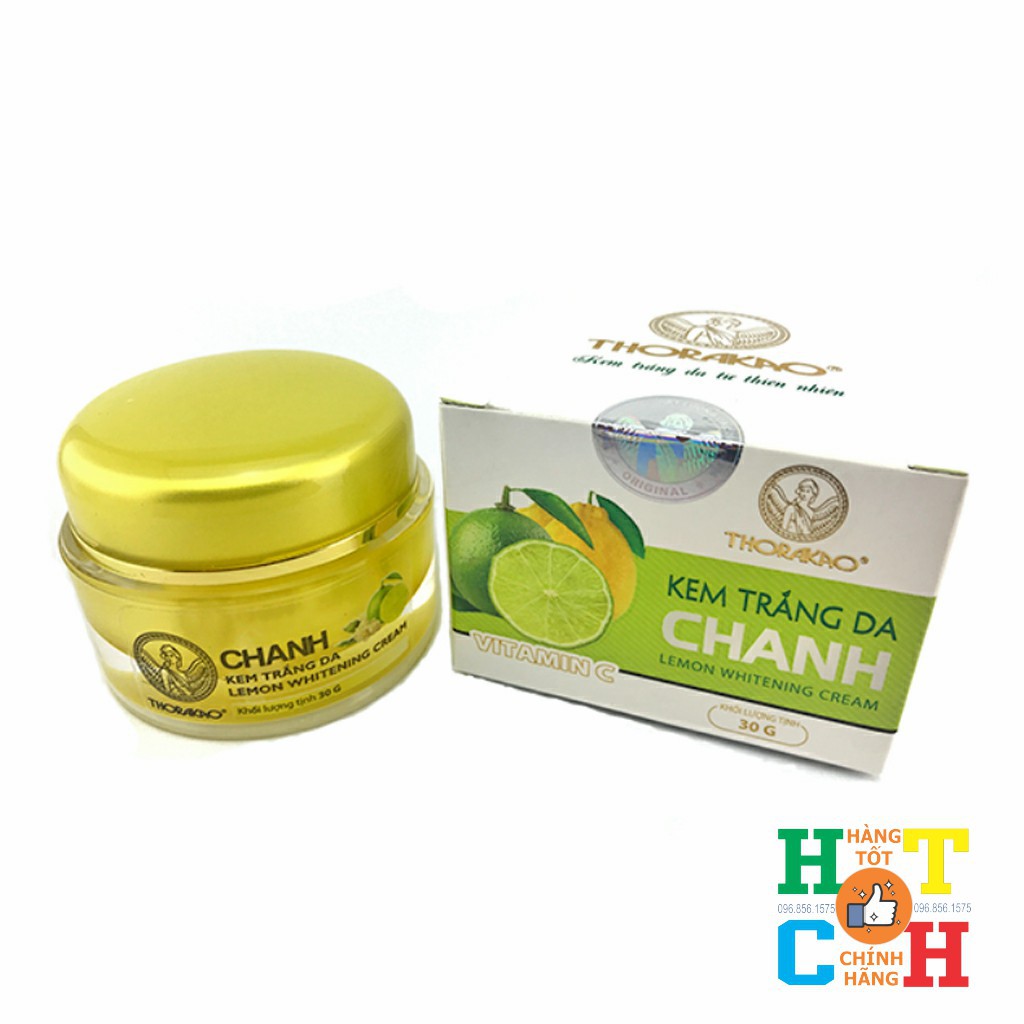 Kem Trắng Da Chanh (VITAMIN C) 30g Thorakao Mới