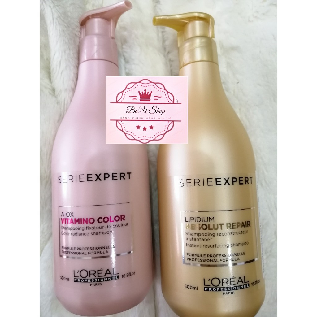 {Cam Kết Chính Hãng} DẦU GỘI DÀNH CHO TÓC NHUỘM LOREAL SERIEEXPERT - 500ML