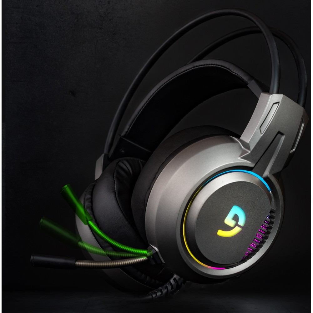 Tai nghe Gaming Fuhlen H300 Gray led RGB | BigBuy360 - bigbuy360.vn