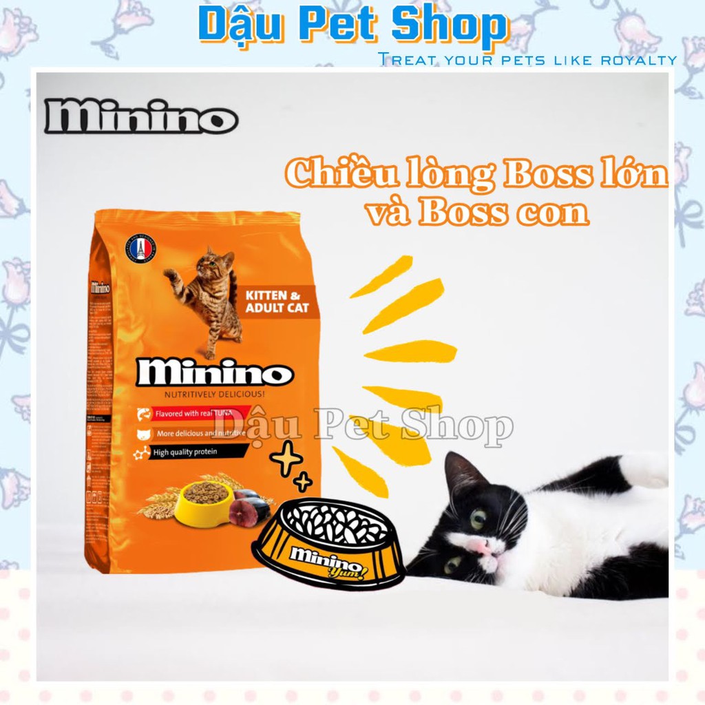 Thức ăn cho mèo Minino Tuna Flavored 480 gr