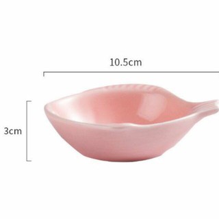 Bát sứ ăn dặm mini hình cá cơm - 40ml