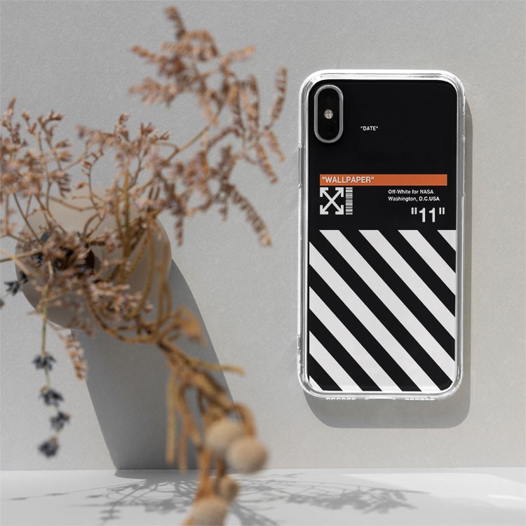 Ốp lưng Wallpaper "11" NASA Off-White Basic cho Iphone 5 6 7 8 Plus 11 12 Pro Max X Xr OFFPOD00214