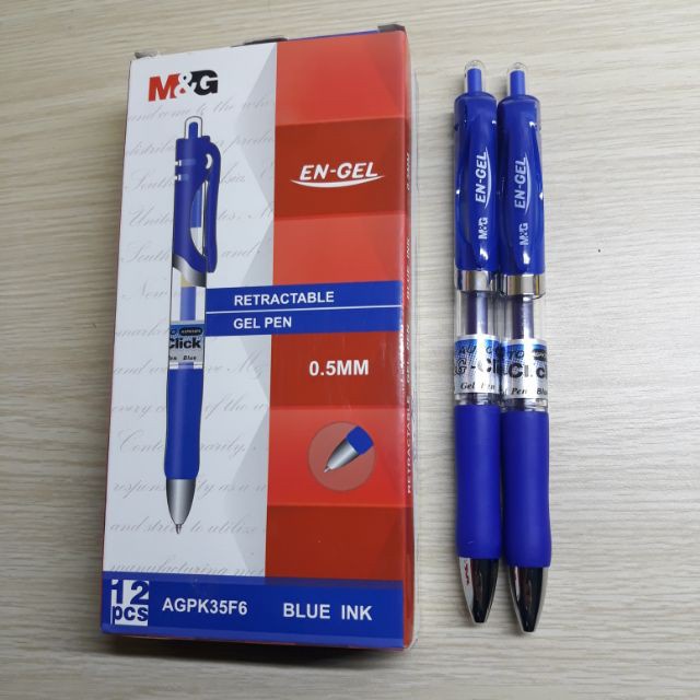 Hộp 12 bút Gel M&G K35 AGPK35F6 nét 0.5mm