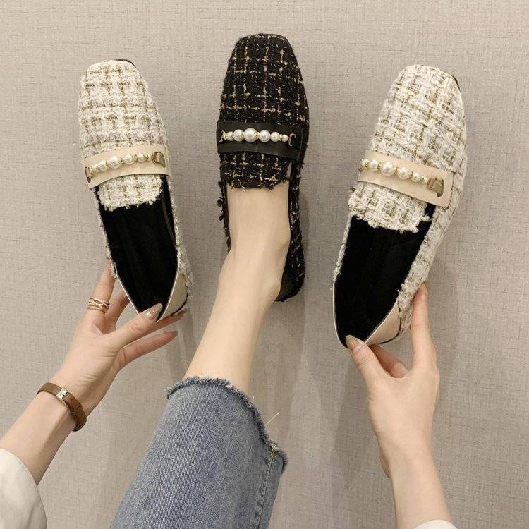 Giày Búp Bê Đế Bằng Thiết Kế Dễ Phối Đồ Thời Trang Cho Nữ