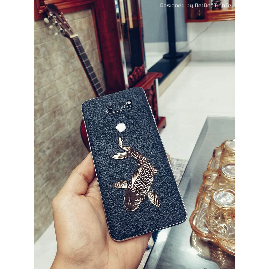 Miếng dán skin da Lg G6 - Cá chép