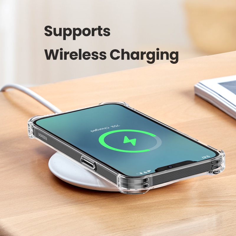 UGREEN Ốp Điện Thoại TPU Mềm Trong Suốt Chống Sốc Cho iPhone 13
