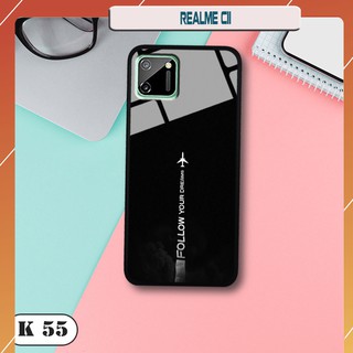 Ốp lưng kính 3D cho Realme C11