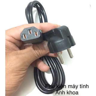 Dây nguồn PC dài 1,5m đen