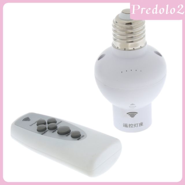 Đui đèn điều khiển từ xa có chế độ đèn ngủ, hẹn giờ tắt