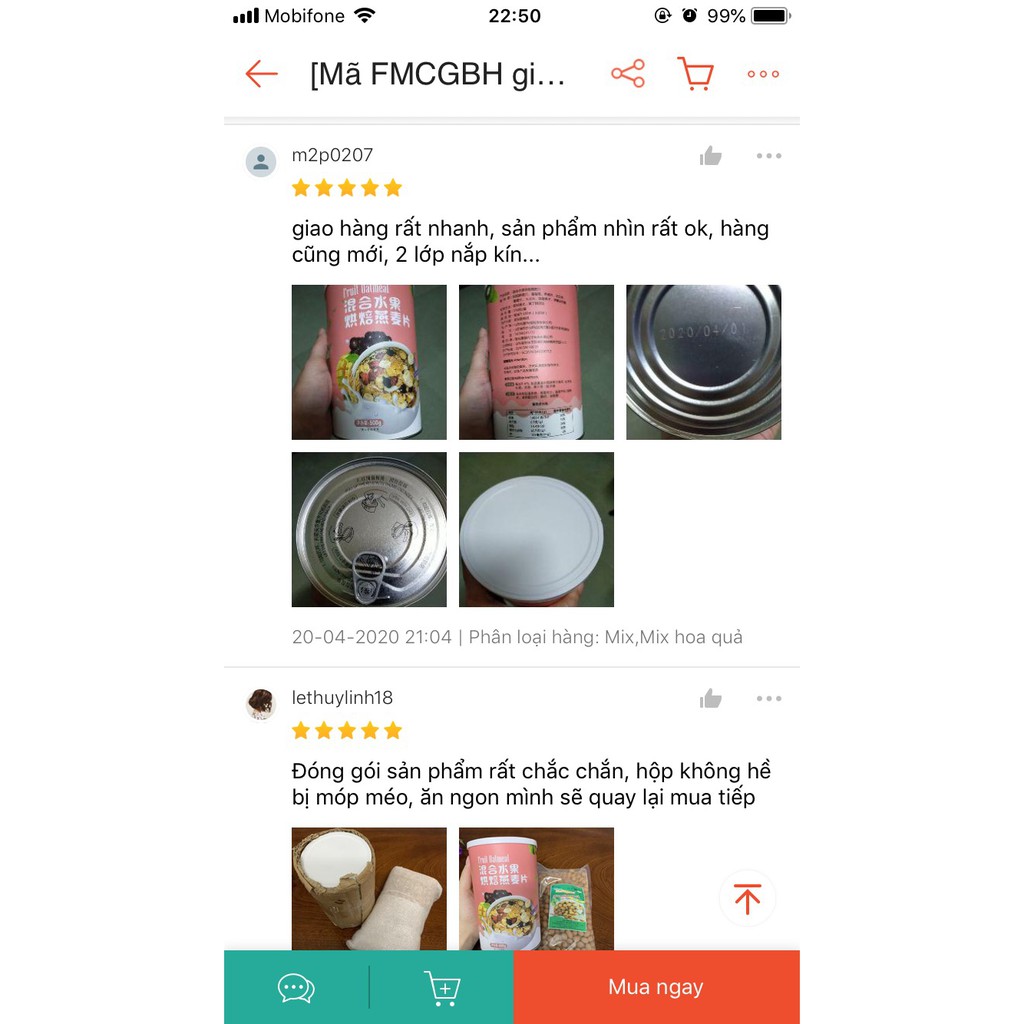 [Mã 156FMCGSALE hoàn 8% đơn 500K] [BÃO SALE] Ngũ Cốc Giảm Cân Mix Hoa Quả và Hạt - Hộp 500g | BigBuy360 - bigbuy360.vn