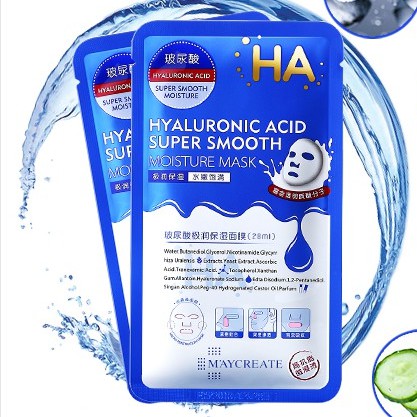 1 miếng mặt nạ HA dưỡng ẩm , sáng da xanh và tím | BigBuy360 - bigbuy360.vn