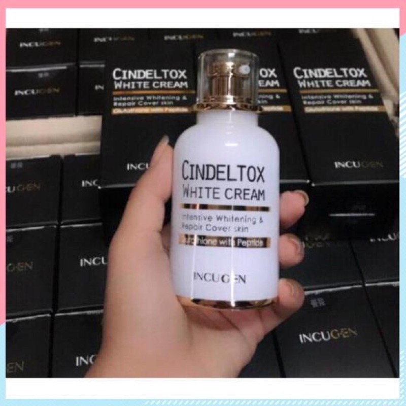 Kem truyền trắng CINDELTOX WHITE CREAM Hàn Quốc mẫu mới nhất