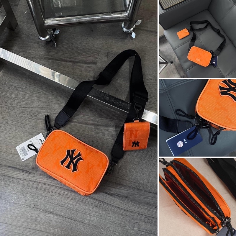 Túi đeo chéo MLB dáng hộp chữ nhật nhỏ UNISEX
