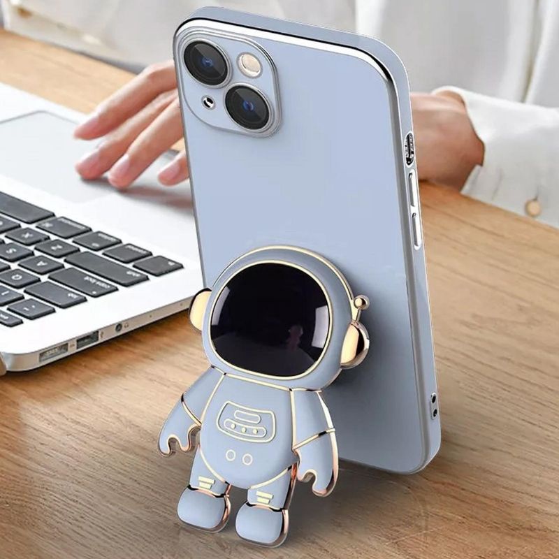 Dán Ring Ring giá đỡ điện thoại hình Nhà Du Hành Vũ Trụ siêu đẹp ( không kèm ốp )