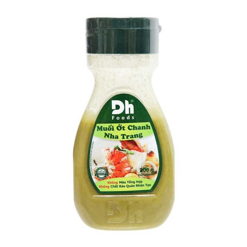 Muối ớt chanh Nha Trang Dh Foods chai 200g - Muối chấm hải sản, thịt và ướp món ăn