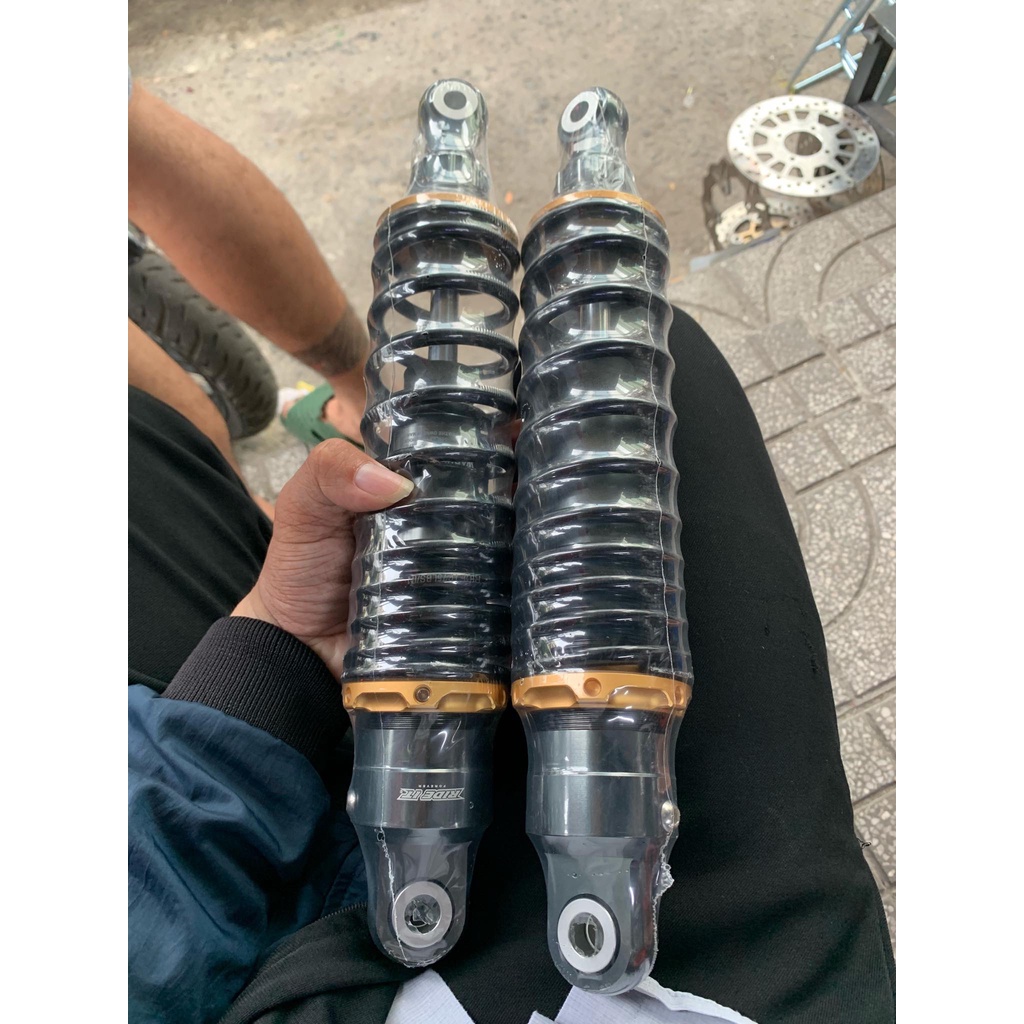 Phuộc Sau SIRIUS, Phuộc SIRIUS CÓ TĂNG CHỈNH, Hàng Cao Cấp, Mẫu đẹp như hình, Độ Nhúng Cực Tốt Cực Êm