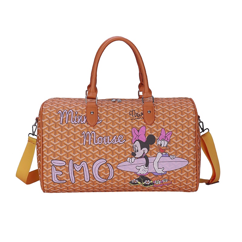 Túi Xách Du Lịch Cỡ Lớn, Túi Trống Chống Thấm Nước EMO Tiện Lợi Dành Cho Nữ