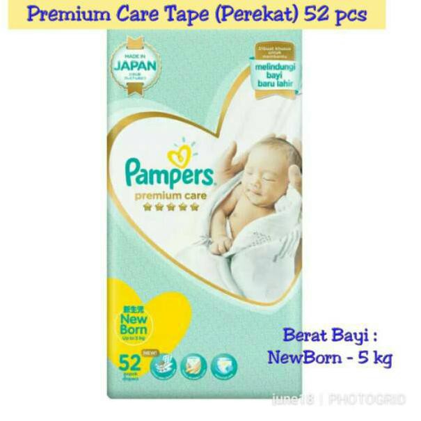 Băng Keo Dán Chăm Sóc Cho Trẻ Sơ Sinh Nb52 52 Pampers